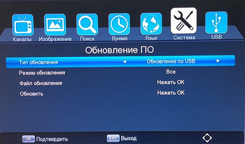 Обновление ПО