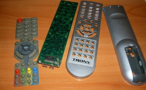 Разобранный пульт